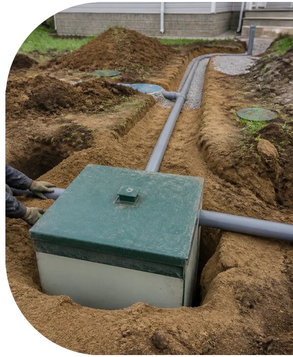 Монтаж септика Юнилос Астра в Выксе от 36295 р. | АПаруса-Вкс